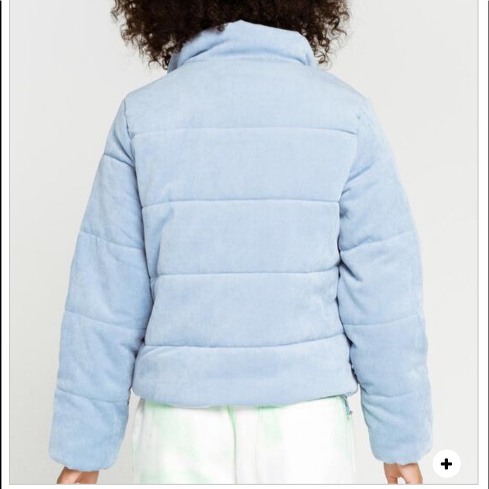 Blue Ripped Puffer - Picture 2 of 2